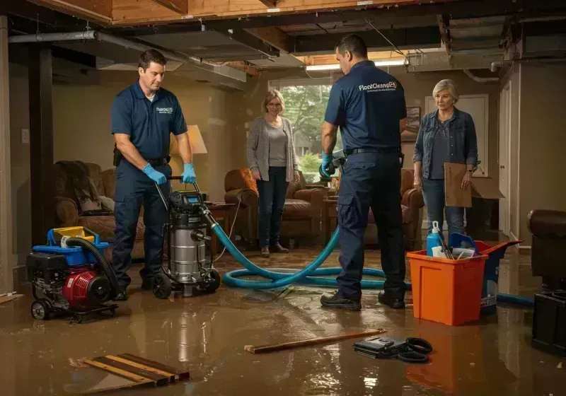 Basement Water Extraction and Removal Techniques process in Claremore, OK